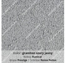 kostka PROSPECT w kolorze GRANITON SZARY JASNY