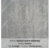 kostka PROMENADA w kolorze KALCYT SZARO-STALOWY