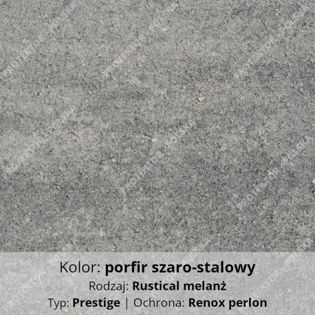 kostka NOVATOR SOLO w kolorze PORFIR SZARO-STALOWY