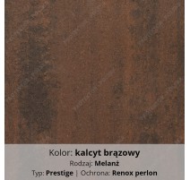 kostka NOVATOR PIANO w kolorze KALCYT BRĄZOWY