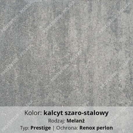 kostka NOVATOR PIANO w kolorze KALCYT SZARO-STALOWY