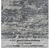 kostka NOVATOR LARGO w kolorze GRANIT SZARO-STALOWY