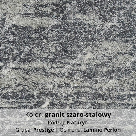 kostka NOVATOR LARGO w kolorze GRANIT SZARO-STALOWY