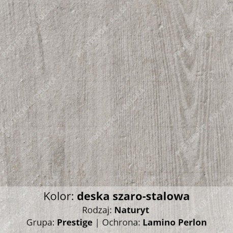 płyta NOVATOR w kolorze DESKA SZARO-STALOWA