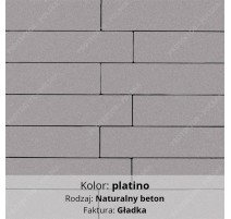 kostka TORENTI w kolorze PLATINO