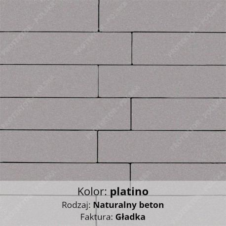 kostka TORENTI w kolorze PLATINO