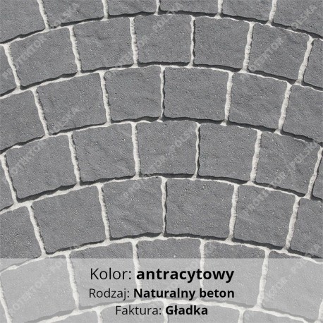 kostka ARTE w kolorze ANTRACYTOWY