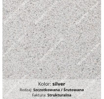 płyta tarasowa CARAT FINEZZA w kolorze SILVER