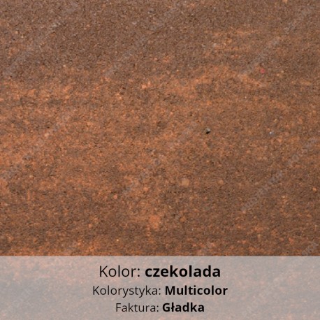 kostka brukowa MODERN w kolorze CZEKOLADA